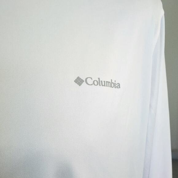 Columbia Rapid Creek Long‎ Sleeve White Shirt Women's Size M - NWT - Picture 6 of 10